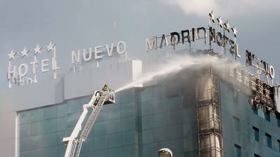 Controlado el incendio del Hotel Nuevo Madrid sin registrarse heridos