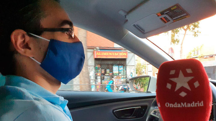 Marcos Rodríguez, taxista de Teletaxi con 12 años de experiencia / Onda Madrid
