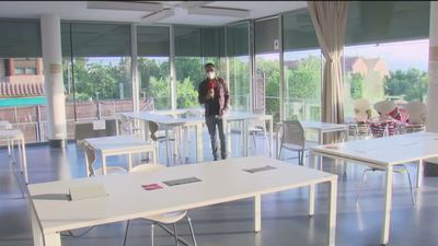 Mucho tiempo de espera en las bibliotecas de Madrid para estudiar de cara a la EvAU
