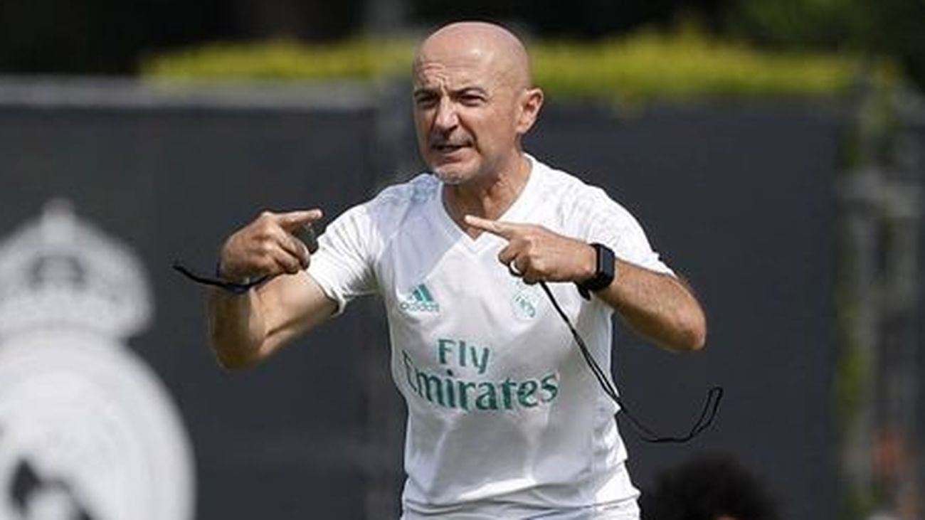 Pintus retoma la preparación física del Real Madrid