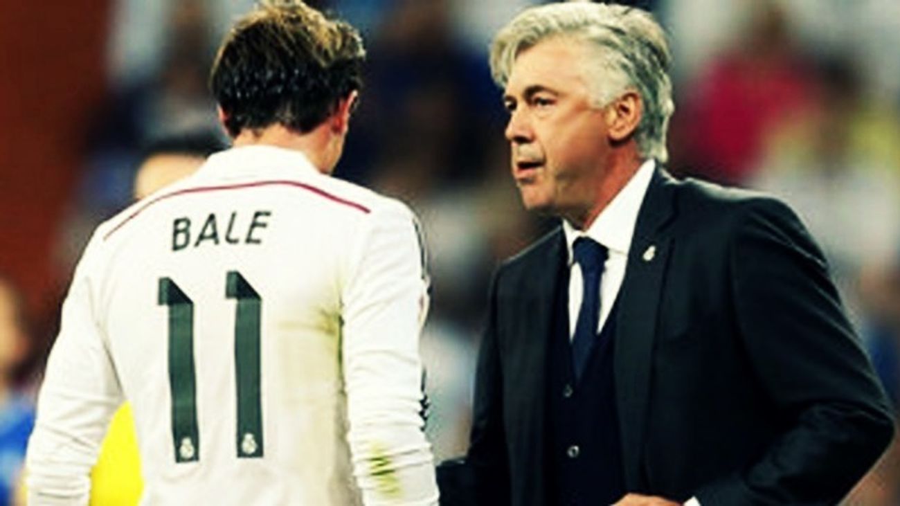 Bale y Ancelotti