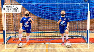 El FSF Móstoles invita a las niñas a iniciarse en el fútbol sala