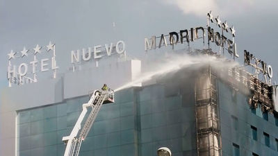El incendio en el  Hotel Nuevo Madrid fue accidental y no produjo daños en el interior