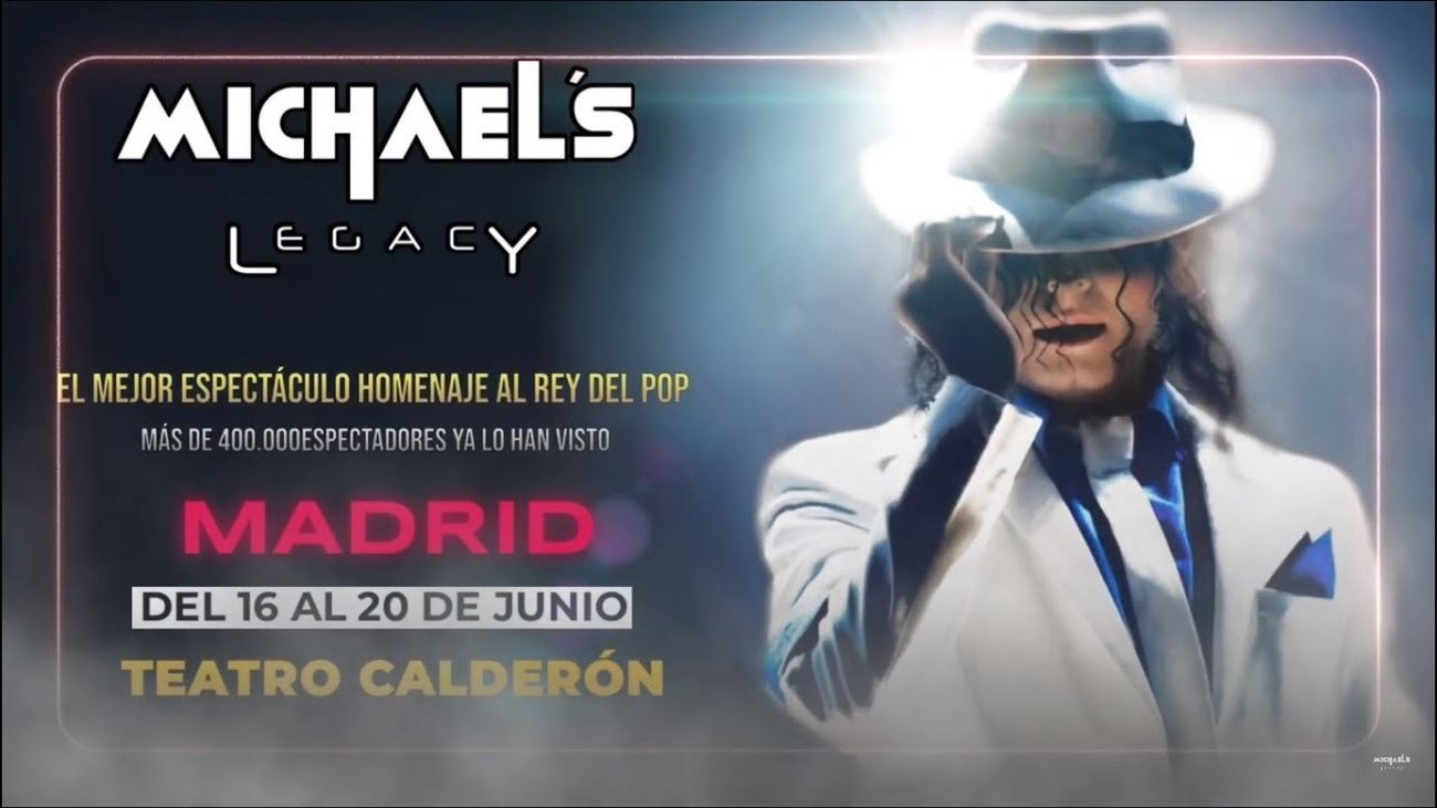 'Michael´s Legacy', oda al Rey del Pop en el Teatro Calderón