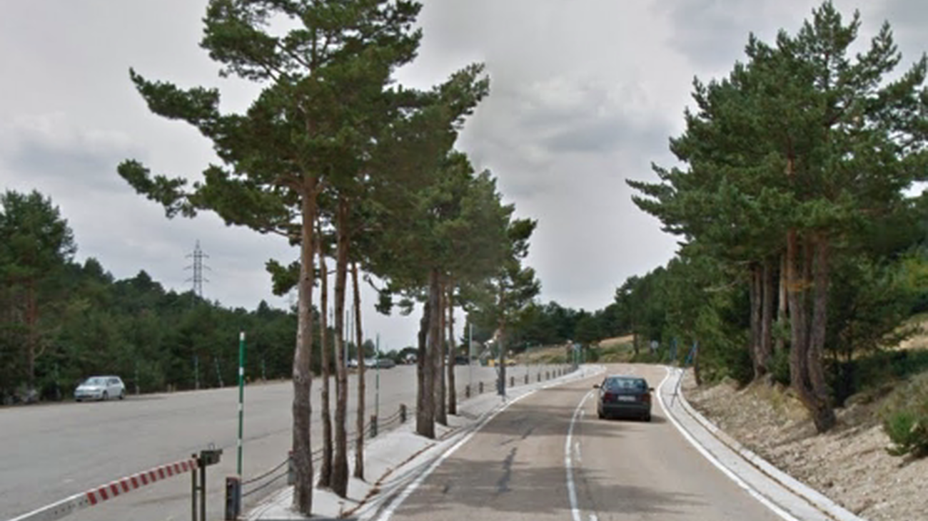 La M604 se corta este lunes un mes por obras entre Rascafría y Navacerrada