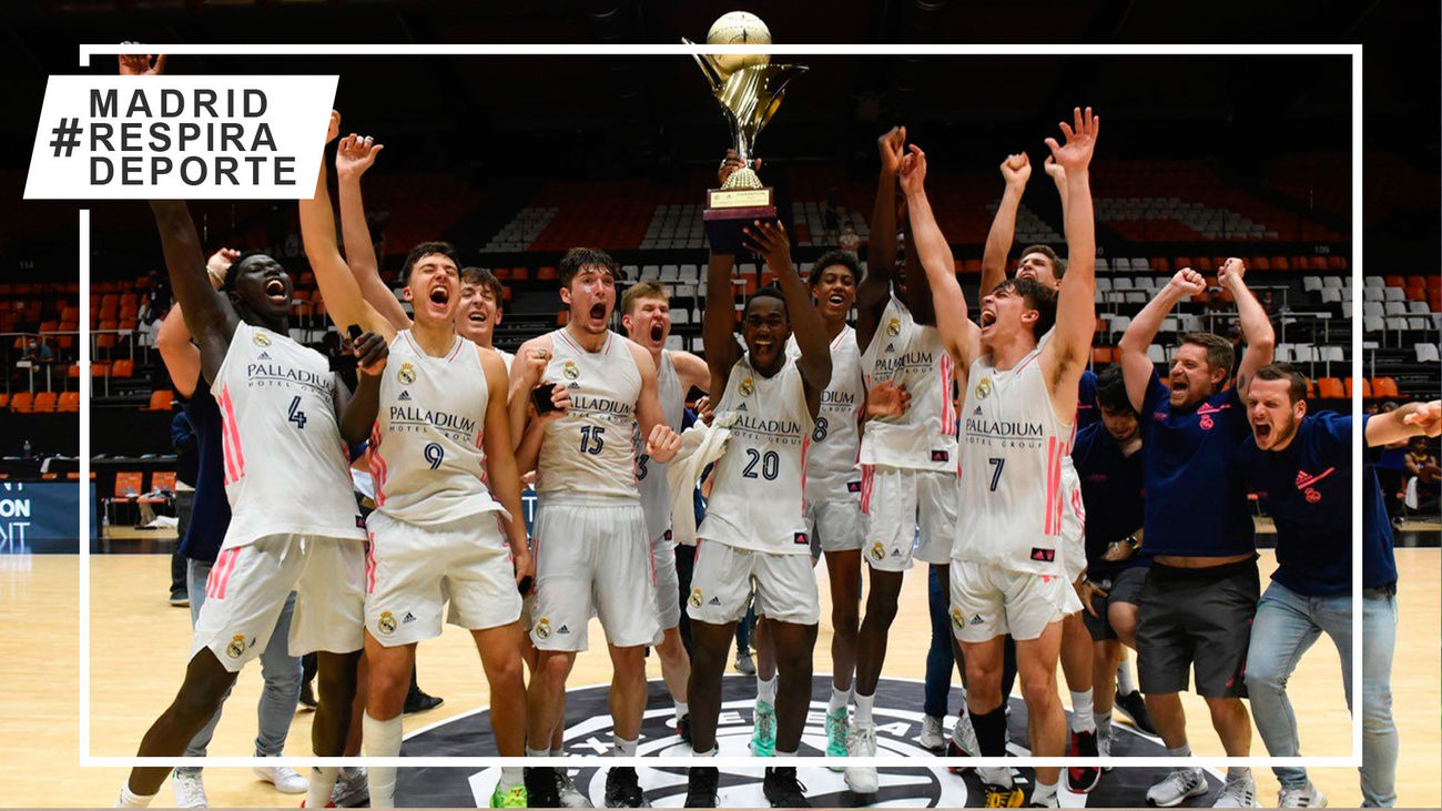 El Real Madrid conquista su tercera Euroliga júnior