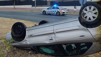 Vuelca con el coche en Arroyomolinos, se niega a ser atendido y acaba ante el juez