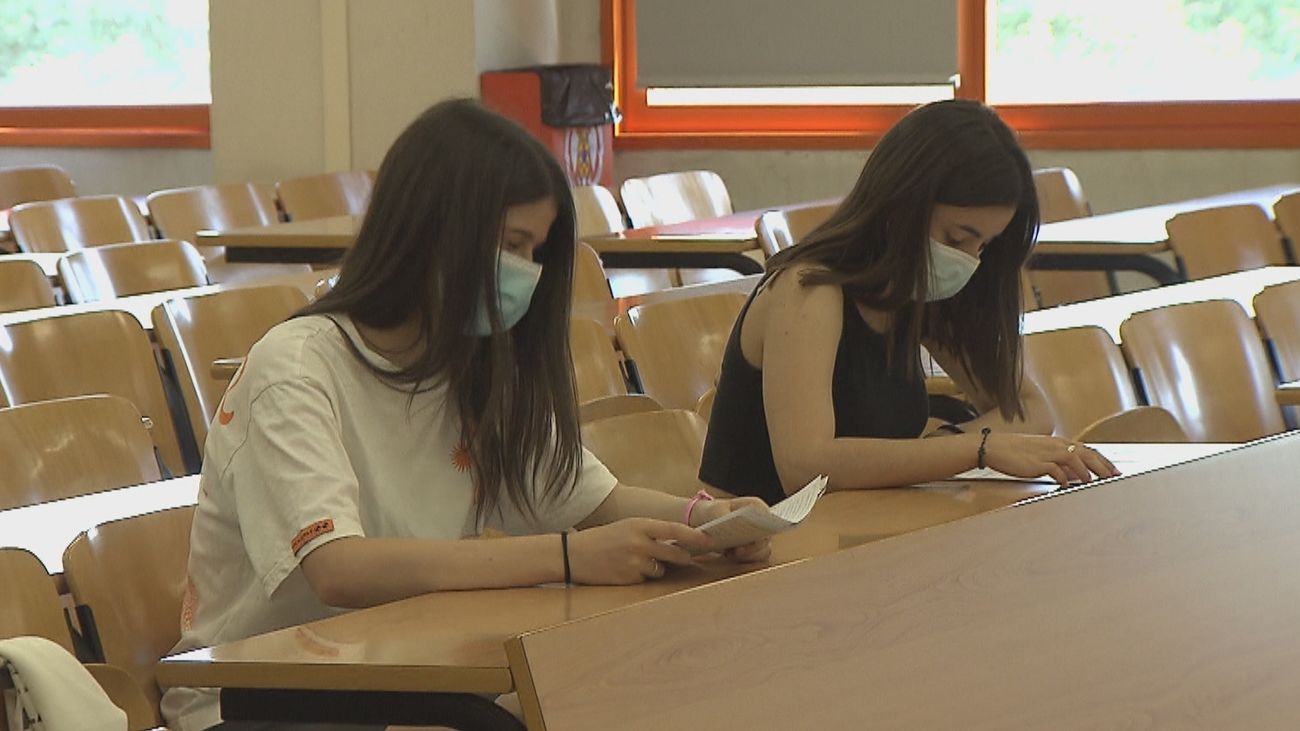 Segundo asalto de la EvAU en Madrid