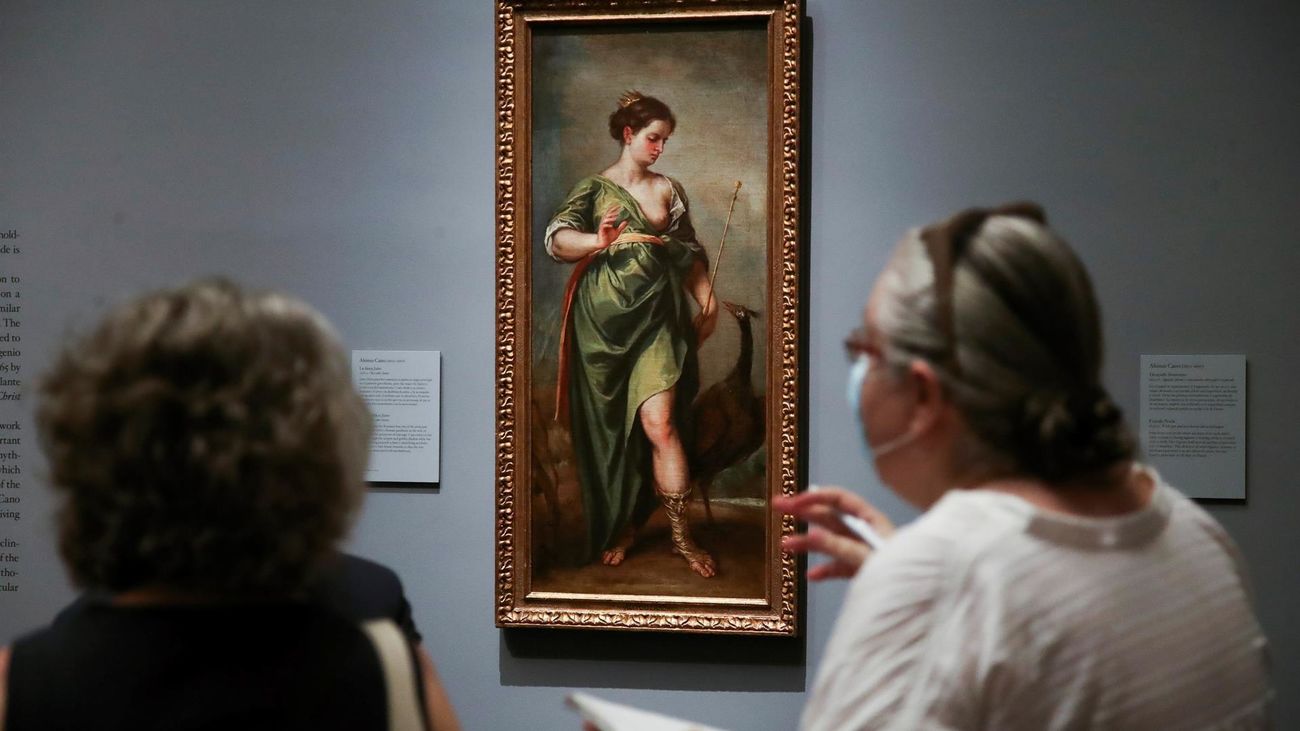 La obra del barroco español "La Diosa Juno", del pintor Alonso Cano