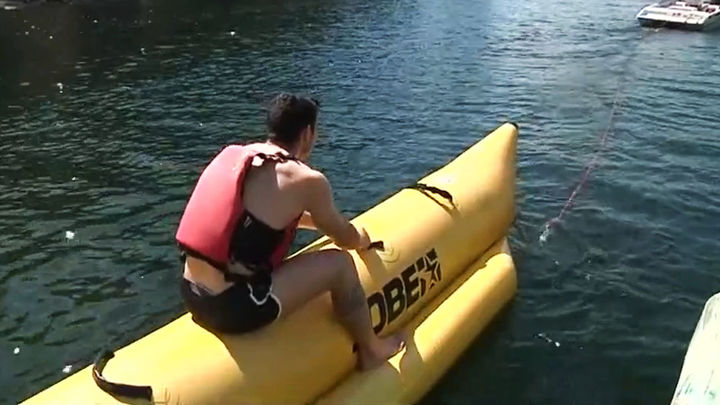 Reportero en el pantano de San Juan / Telemadrid