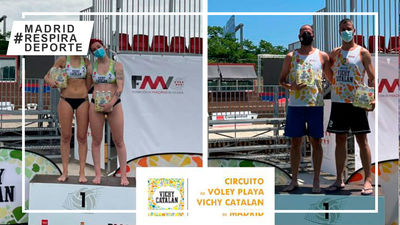 Fernández-González y Moronta-Moronta se llevan la cuarta prueba del Circuito de Vóley Playa