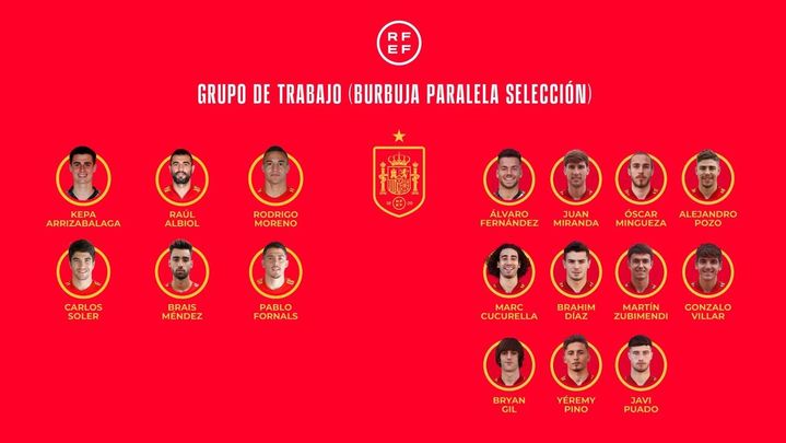 Burbuja de la Selección española / @sefutbol