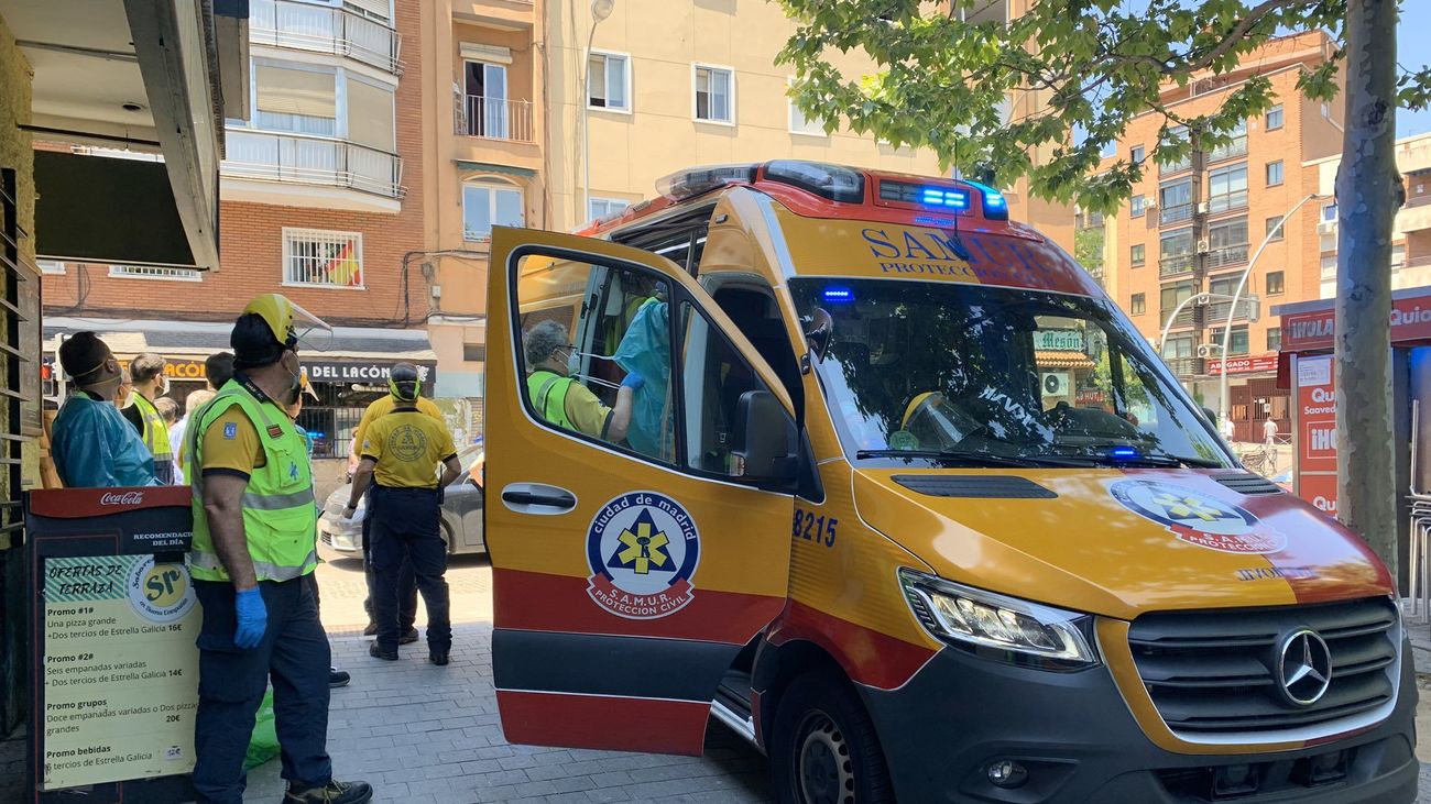 Accidente laboral en Latina