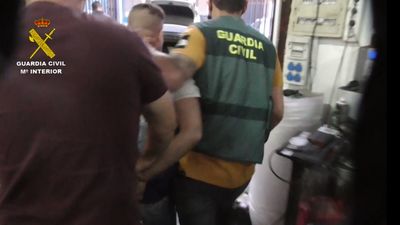 Detenido de nuevo 'el Rafita' y su banda por 20 alunizajes en Madrid
