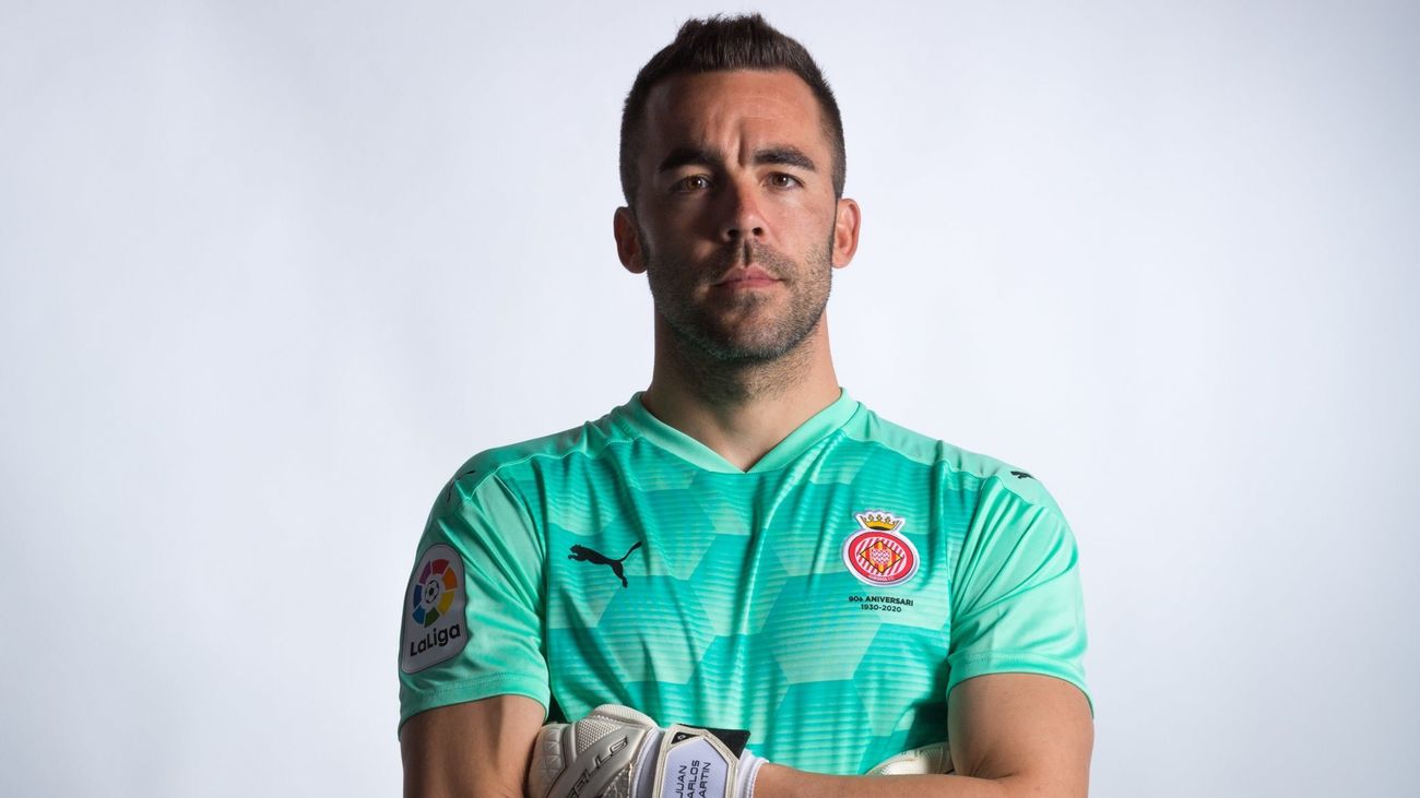 Juan Carlos, portero del Girona