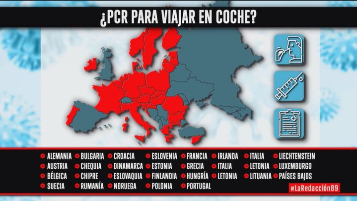 ¿PCR para viajar en coche? / Redacción