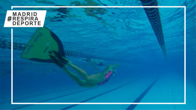 Campeonato de Madrid de Buceo en la piscina municipal de Moralzarzal