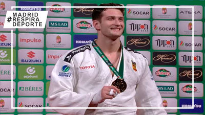 El madrileño de Brunete Sherazadishvili, bicampeón del mundo de judo