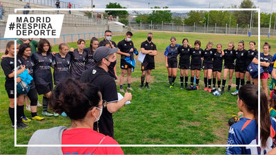Orcasitas acoge el primer Campeonato de España de rugby femenino sub'14 y sub'16
