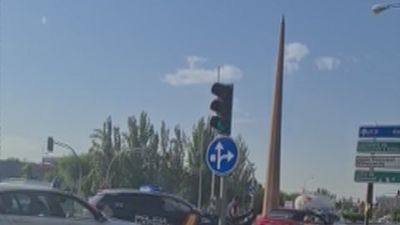 Susto y tensión en Villaverde tras una persecución a un hombre que no paró en un control policial