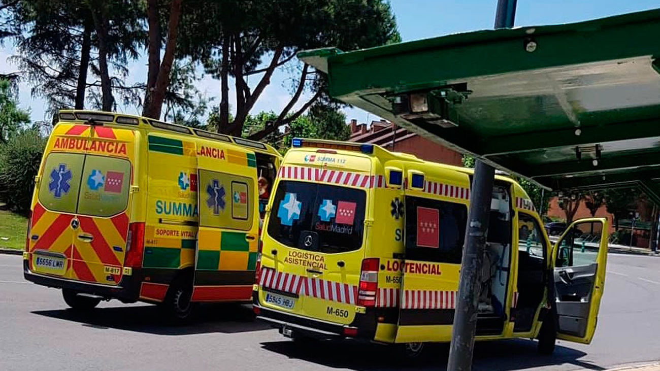 Herido de gravedad un conductor de un patinete tras chocar con un puesto de melones en Getafe
