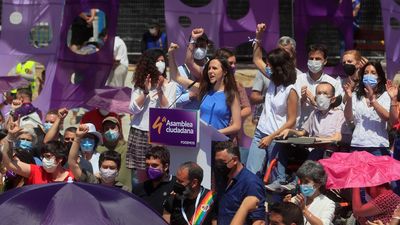 Ione Belarra, nueva líder de Podemos con el 85,61 por ciento de los votos