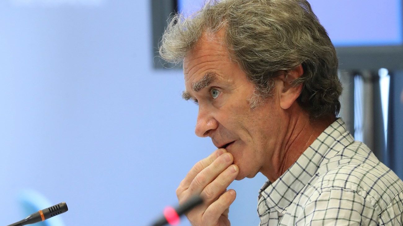 Fernando Simón, director del Centro de Coordinación de alertas y Emergencias Sanitarias, durante una comparecencia