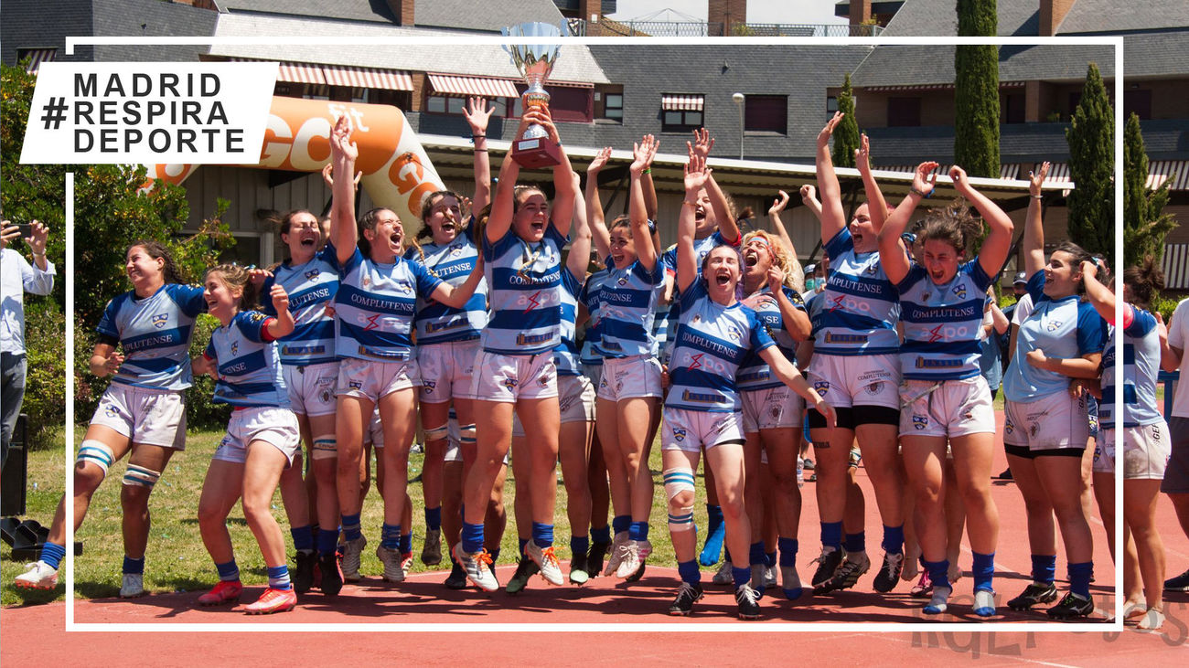 Complutense Cisneros gana al Majadahonda su primera Liga de rugby femenino