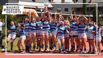 Complutense Cisneros gana al Majadahonda su primera Liga de rugby femenino