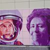 Sanse homenajea en un mural a Margarita Salas y otras mujeres notables