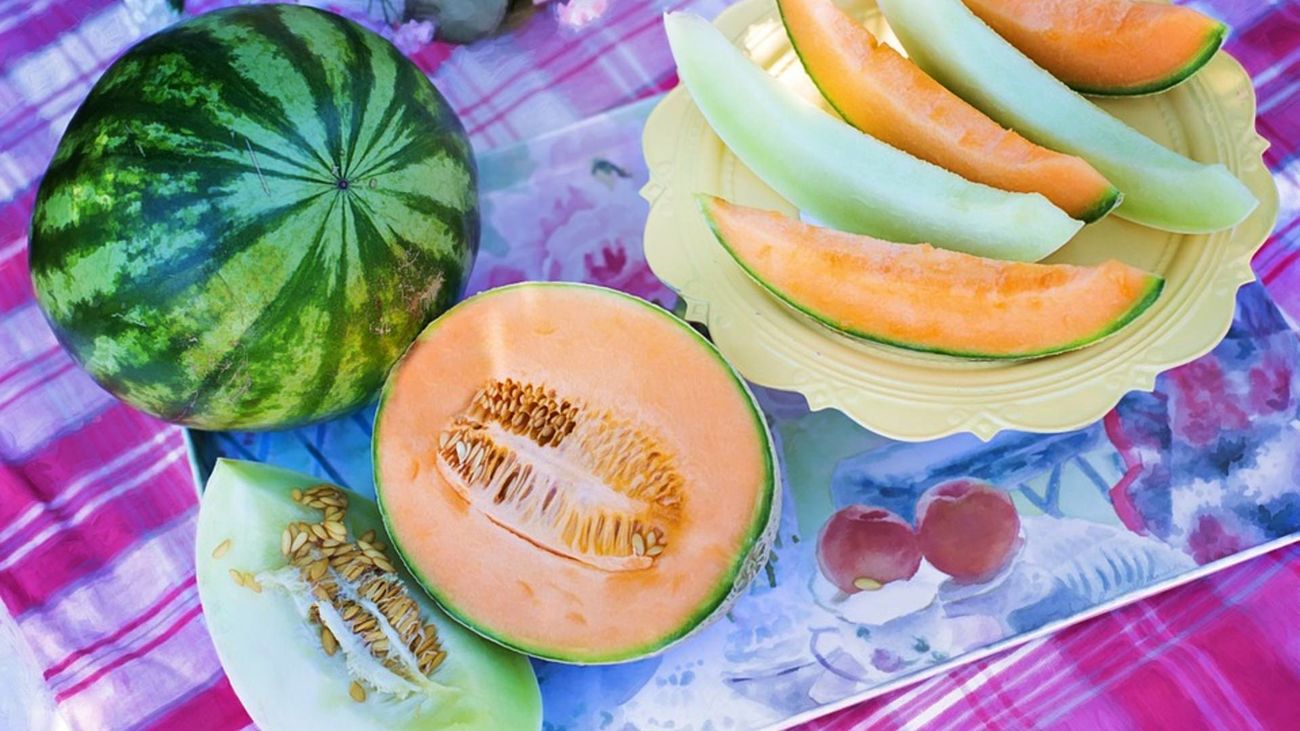 Cómo escoger bien el melón y la sandía