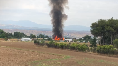 Alerta en Fuente el Saz por un llamativo incendio en una vivienda