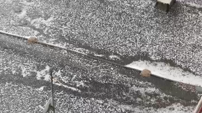 Inundaciones, cierre de túneles y cortes en el Metro por la tormenta de granizo en todo Madrid