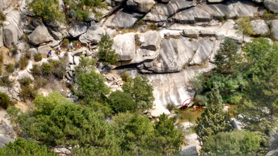 La plataforma SOS Pedriza denuncia la suciedad que dejan los visitantes en el Parque Nacional