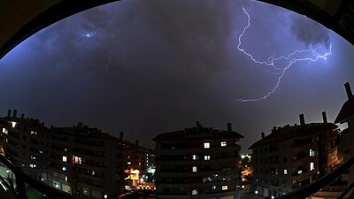 Este jueves vuelven las tormentas y el granizo a la Comunidad de Madrid