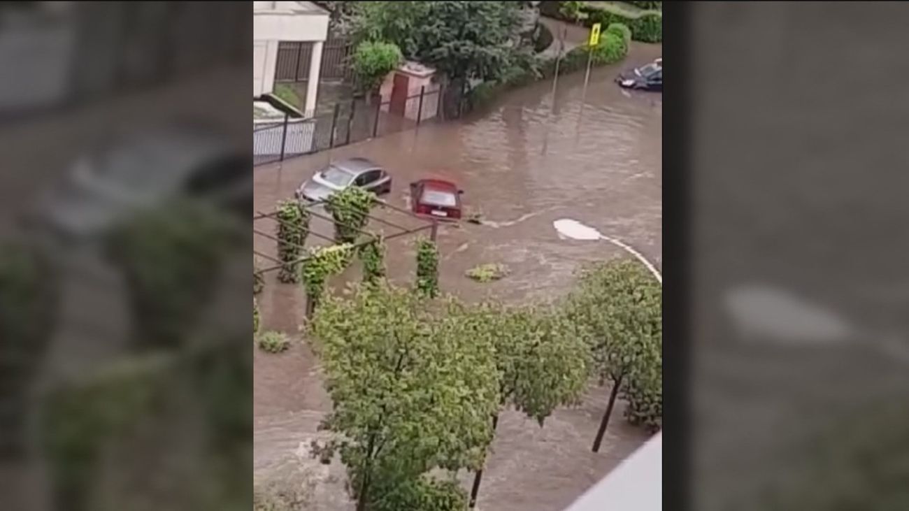 Fuenlabrada, uno de los municipios más afectados por las fuertes lluvias y el granizo