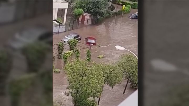 Fuenlabrada, uno de los municipios más afectados por las fuertes lluvias y el granizo