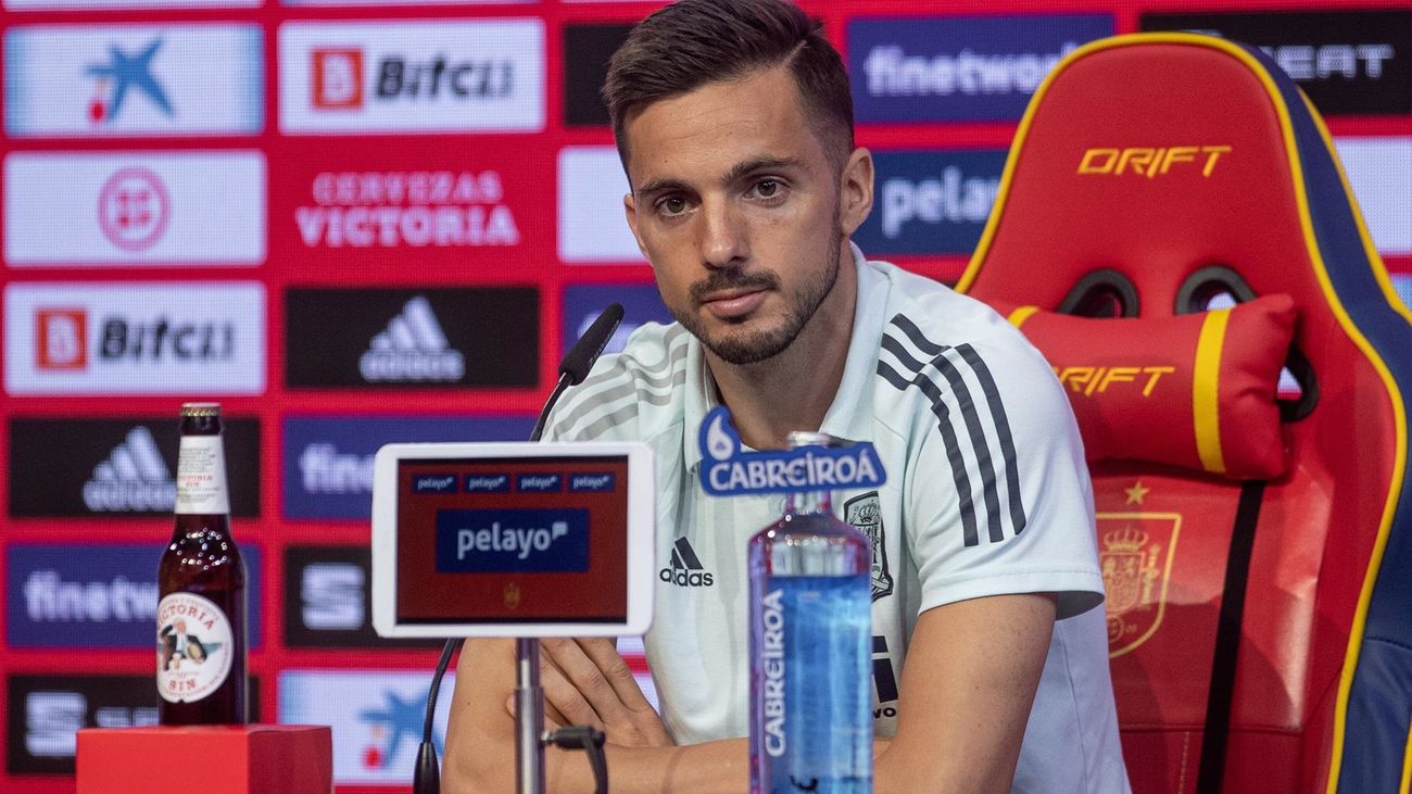 Sarabia: "No tenemos más presión por lo que hacen otras selecciones"