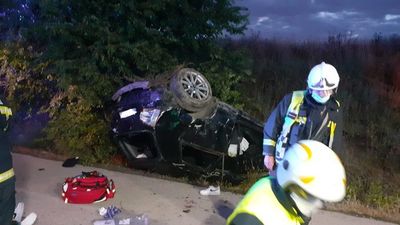 Un herido grave y dos leves en un accidente de tráfico en Pinto