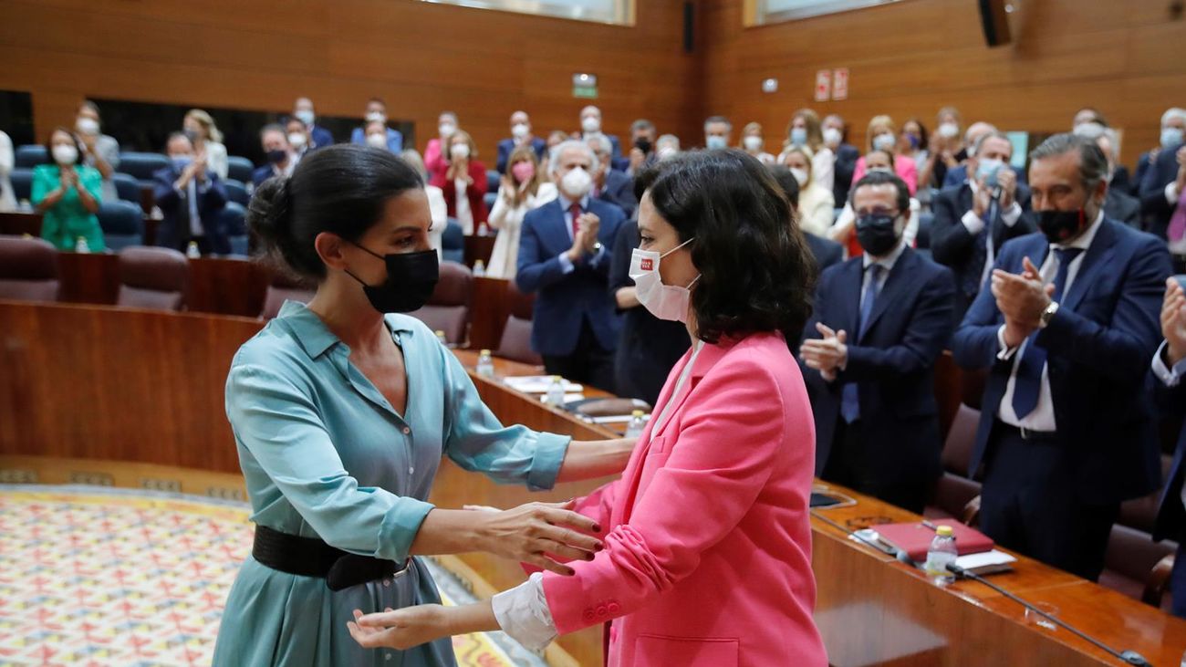 Ayuso es elegida como presidenta de la Comunidad de Madrid con el apoyo anunciado de Vox