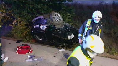 Herido grave un joven de 19 años en un accidente  de tráfico en Pinto