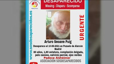Buscan a Arturo, vecino de Pozuelo desaparecido el pasado lunes
