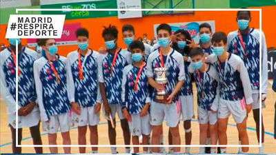 El Real Madrid suma su sexto Campeonato de España Infantil de baloncesto