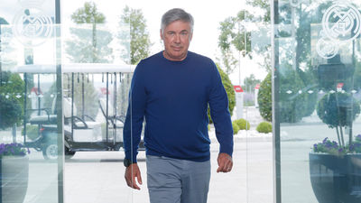 Ancelotti prepara en Valdebebas su segunda etapa al frente del Real Madrid