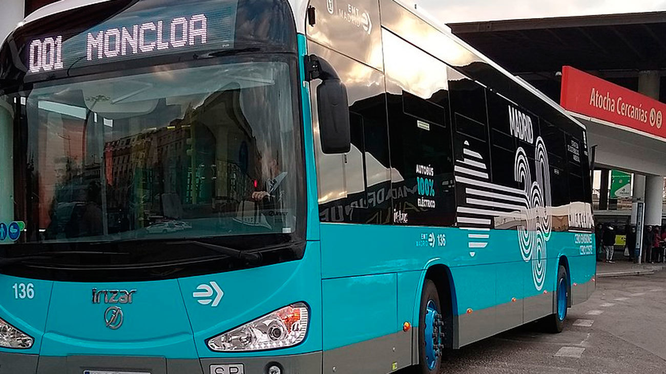 Autobús eléctrico de la EMT