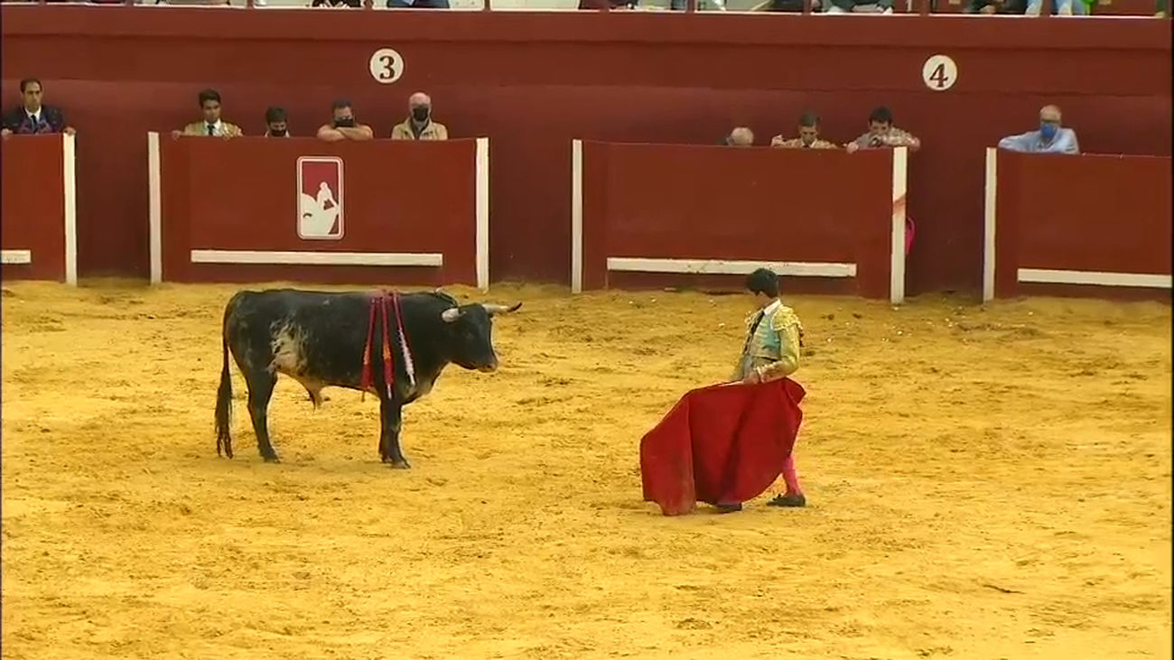 El valor y el toreo de Alarcón y la espada de Mora triunfan en Torres de la Alameda (1ª parte)