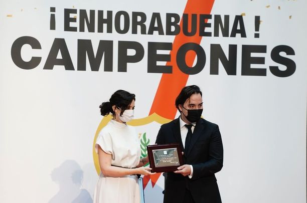Isabel Díaz Ayuso y Martín Presa / EFE