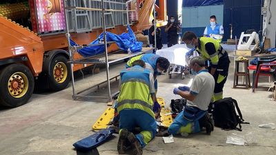 Herido grave un trabajador tras caer desde seis metros en una nave en Ajalvir