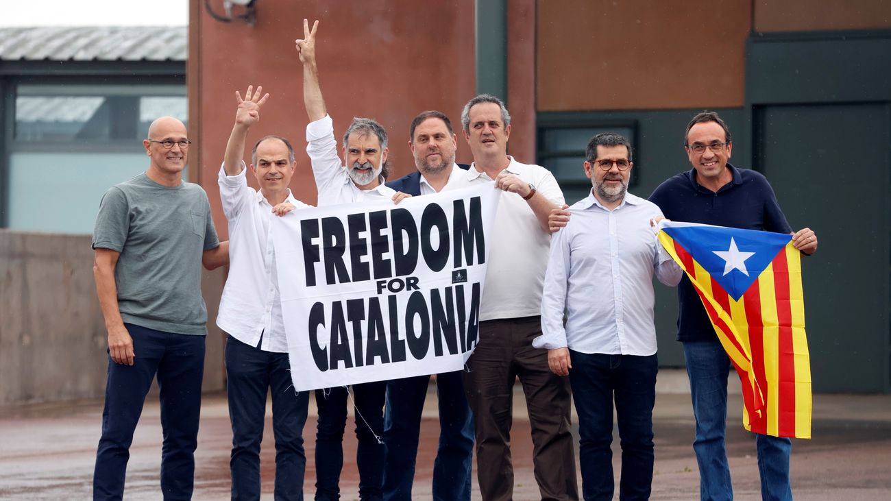 Los 9 presos del ‘procés’ salen en libertad