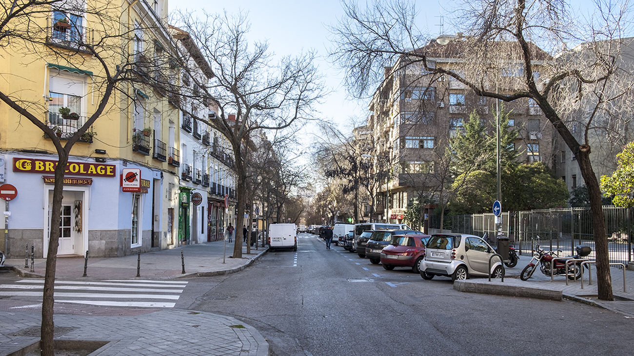 Ocho calles del barrio de Chamberí amplían su alumbrado con 211 unidades lumínicas